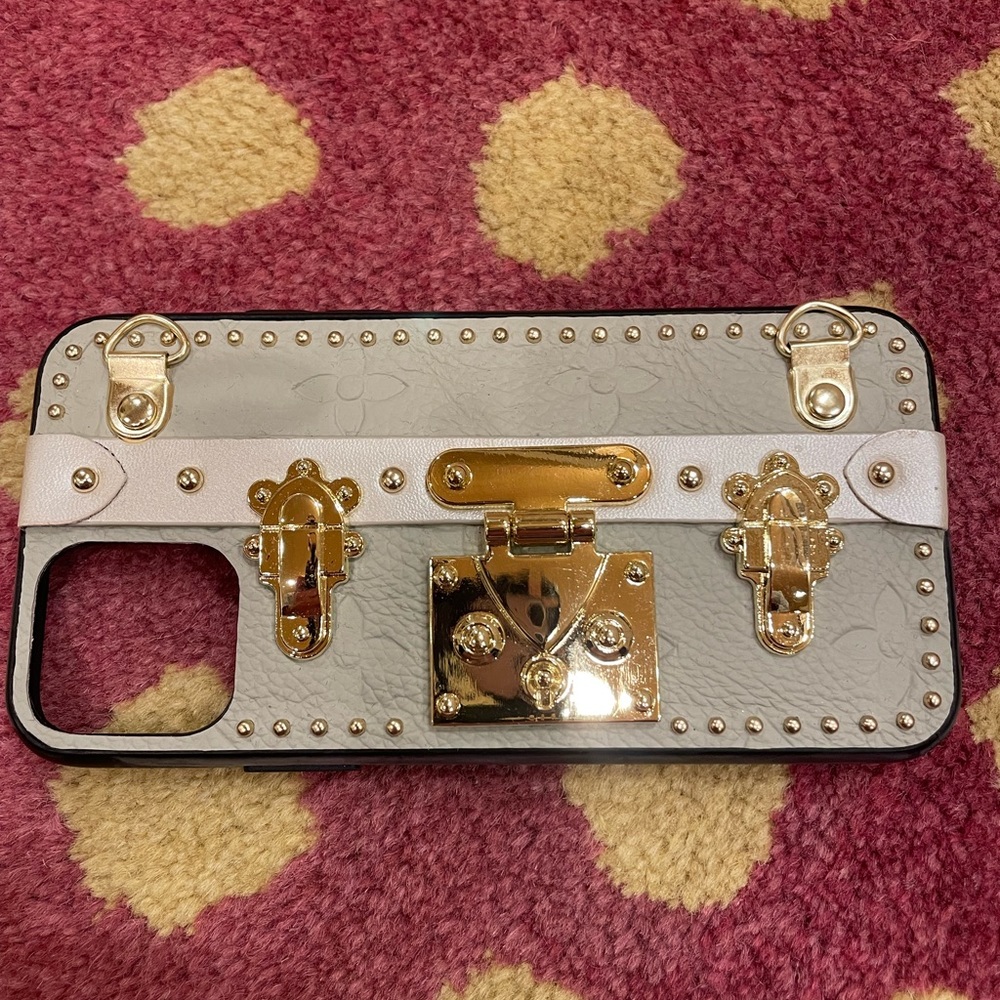 iPhone 11 Pro monogram Crossbody phone case